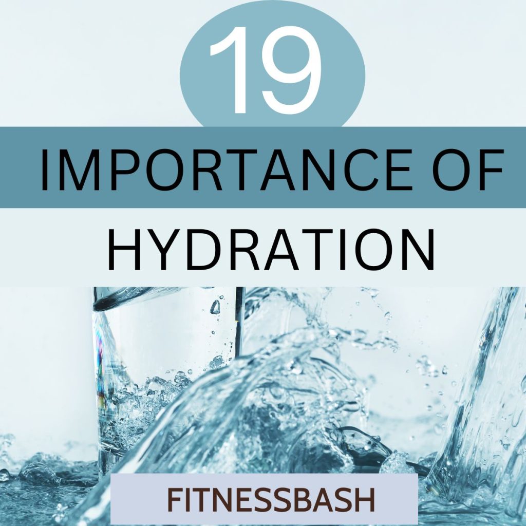What Role Does Hydration Play In Overall Health