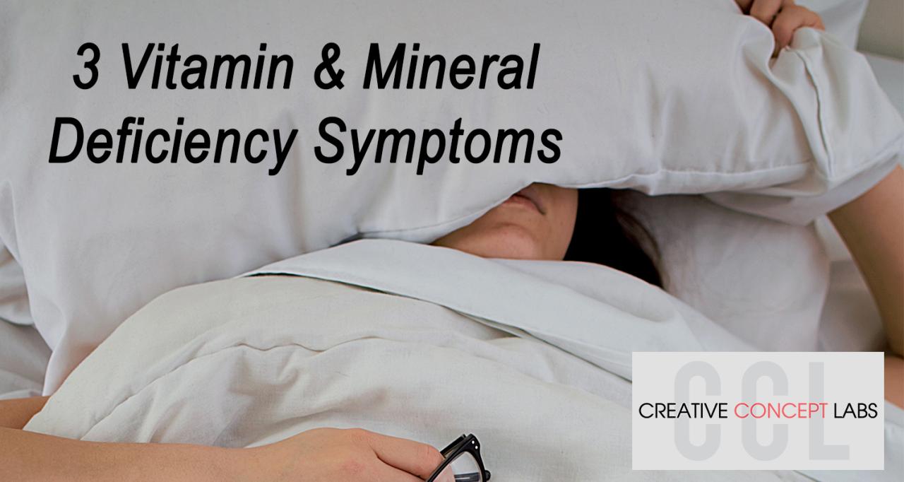 What Are The Signs Of Vitamin Deficiency And Its Effects