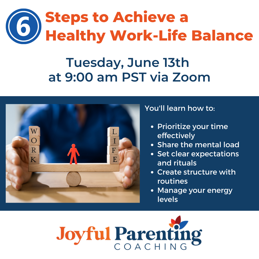 6 Steps to Achieve a Healthy Work-Life Balance | Thriving Women in ...