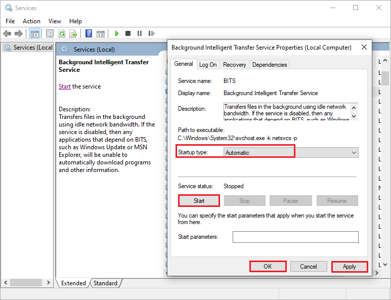 What To Do When Services Are Not Working